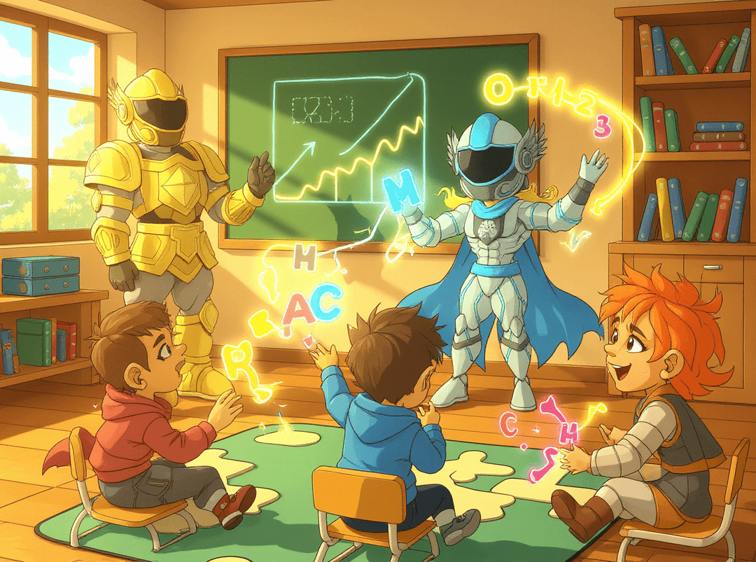 Children Learning with NeuroKnights